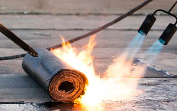 Broadgrass Green asphalt flat roofing repairs